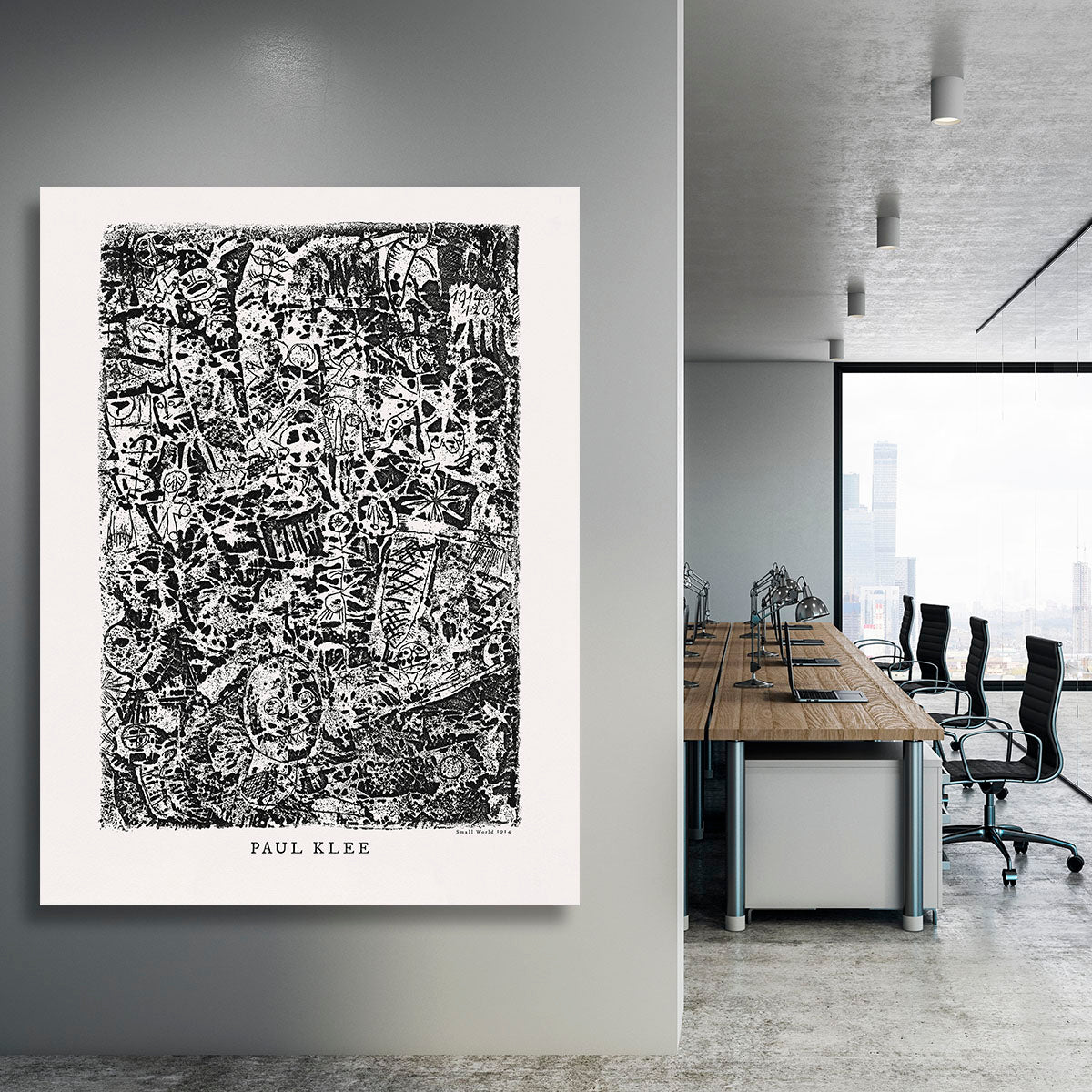 Small World 1914 Canvas Print or Poster - Canvas Art Rocks - 3