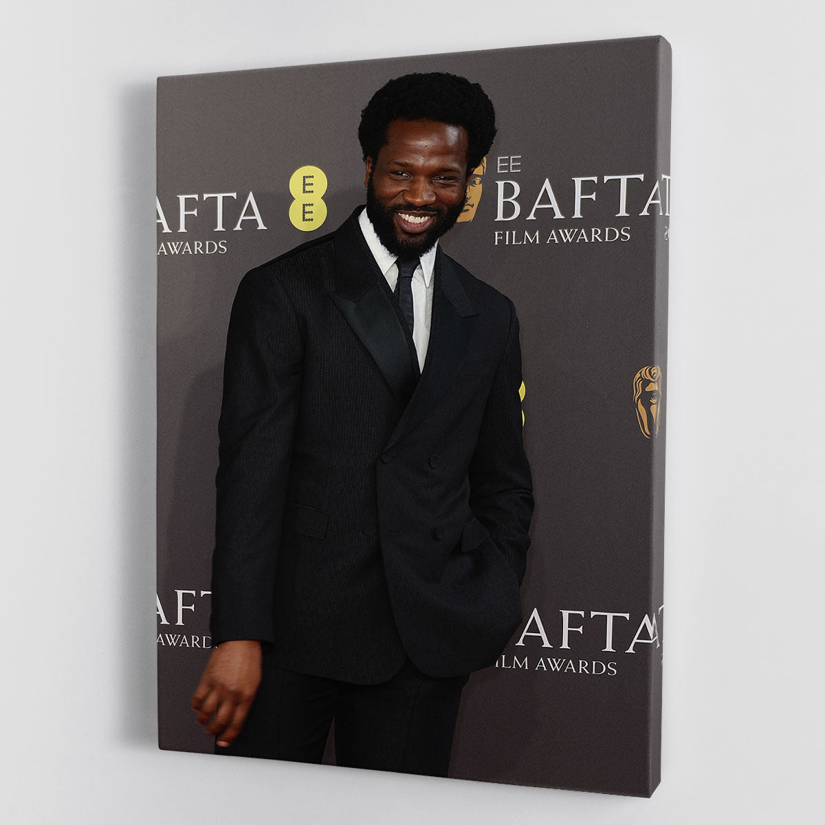 Sope Dirisu at the Baftas Canvas Print or Poster - Canvas Art Rocks - 1