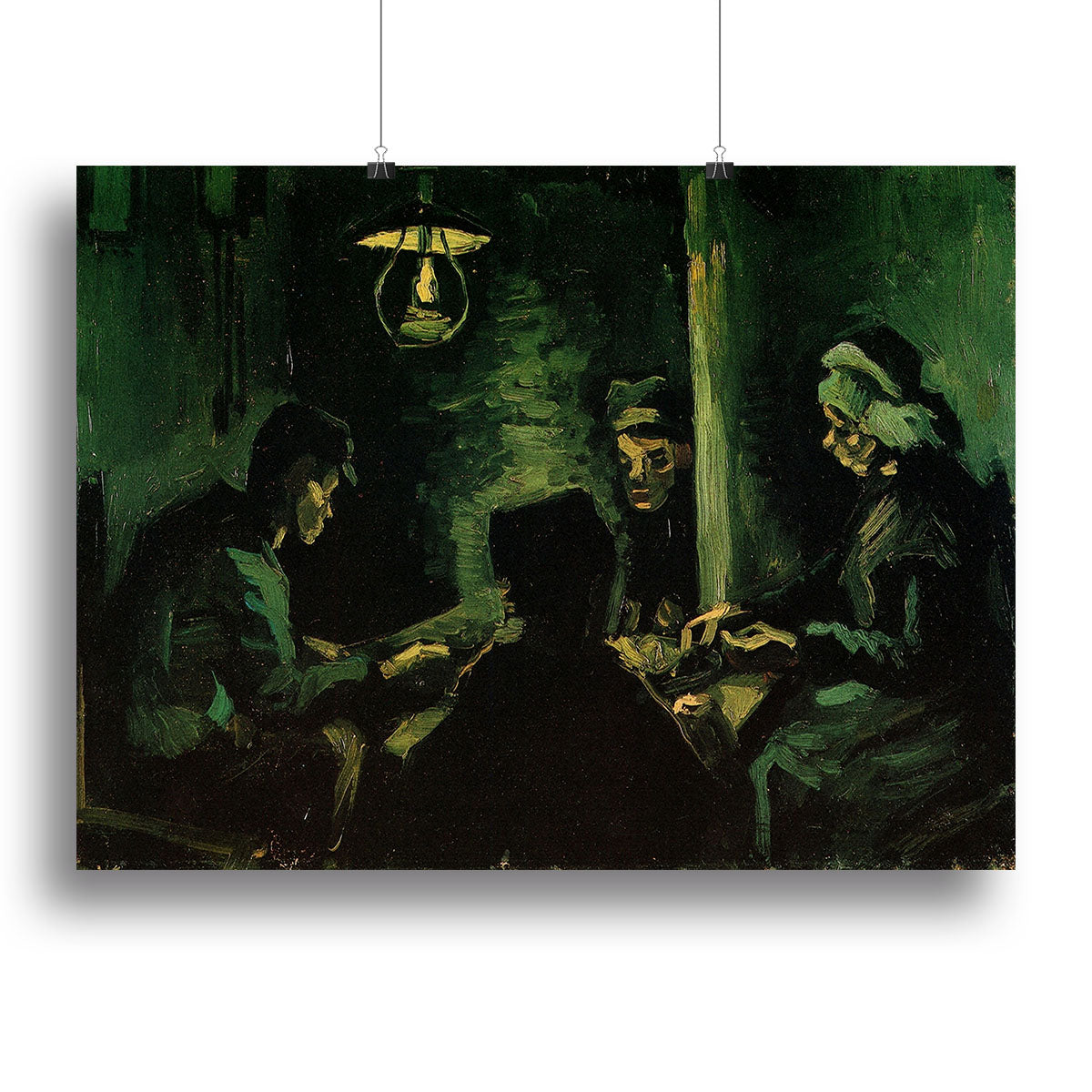Study for The Potato Eaters by Van Gogh Poster - Unframed