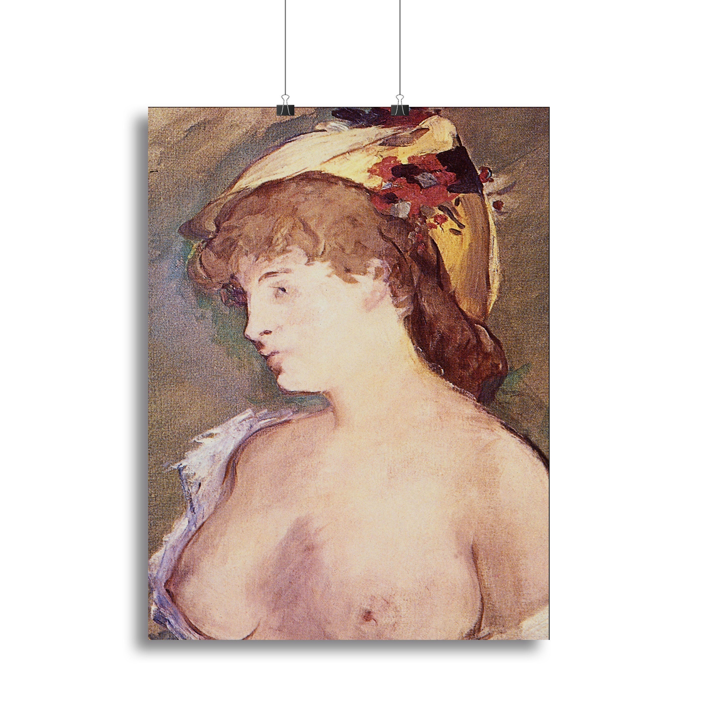 The Blond Nude by Manet Poster - Unframed