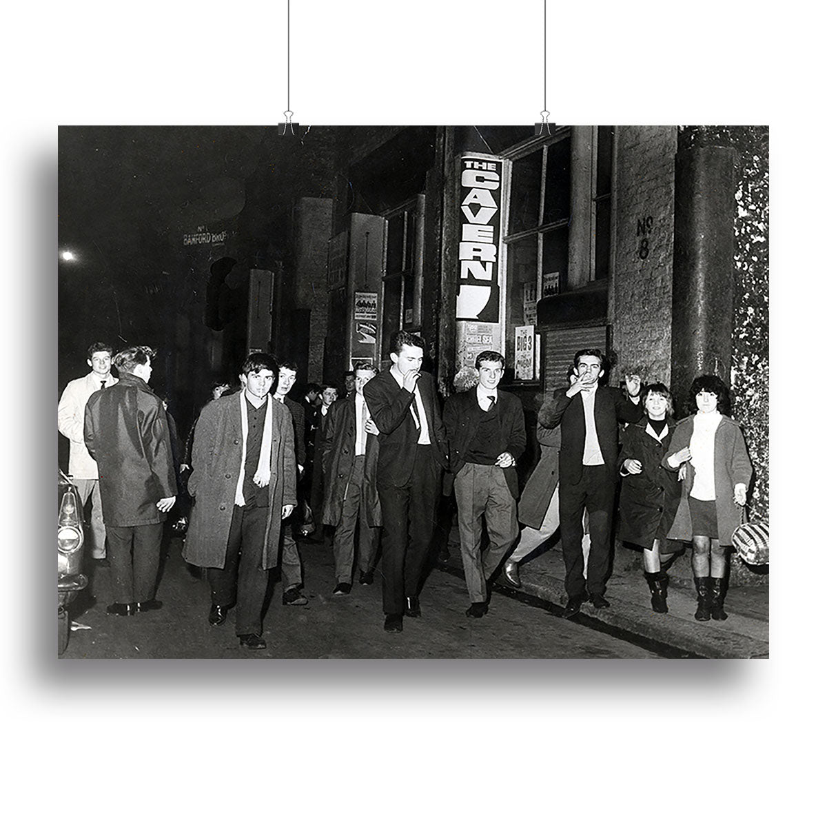 The Cavern Club Liverpool 1964 Poster - Unframed