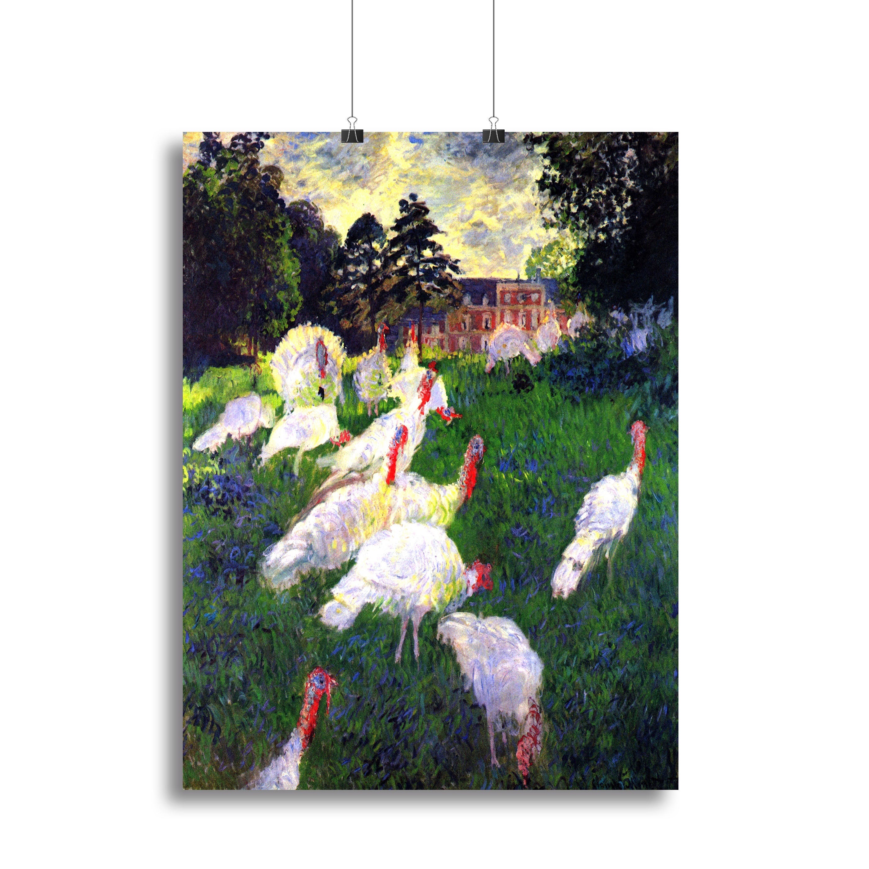 The Gobbler by Monet Poster - Unframed