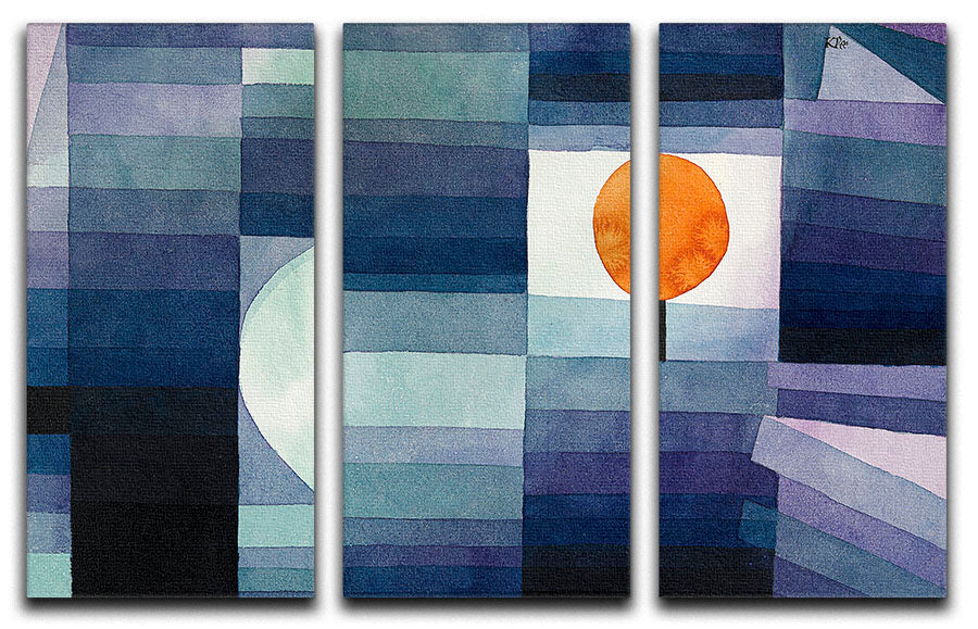 The Harbinger of Autumn 1922 No.1 3 Split Panel Canvas Print - Canvas Art Rocks - 1