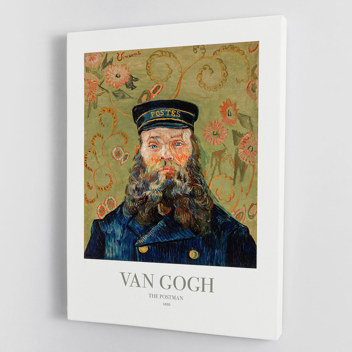 The Postman Titled Canvas Print or Poster - Canvas Art Rocks - 1