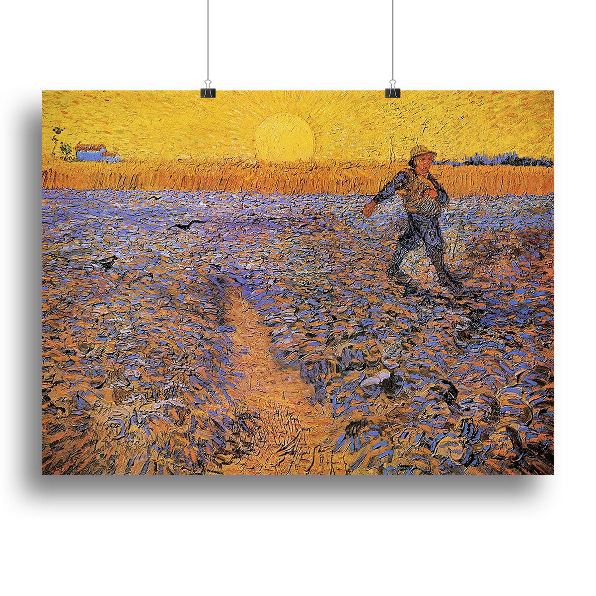 The Sower 3 by Van Gogh Poster - Unframed