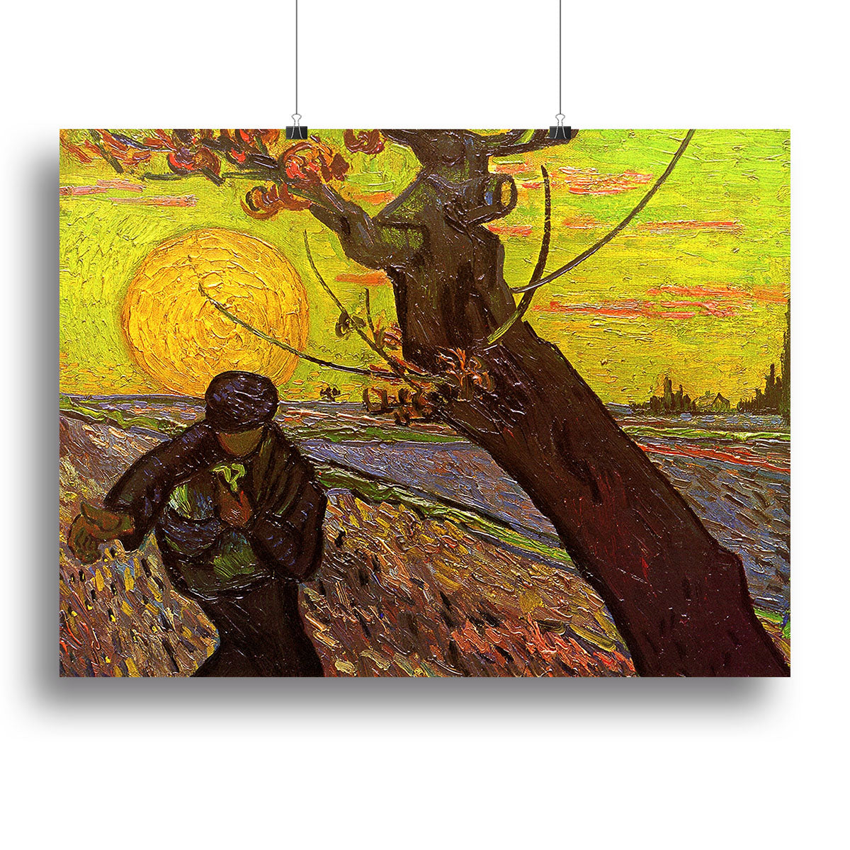 The Sower by Van Gogh Poster - Unframed