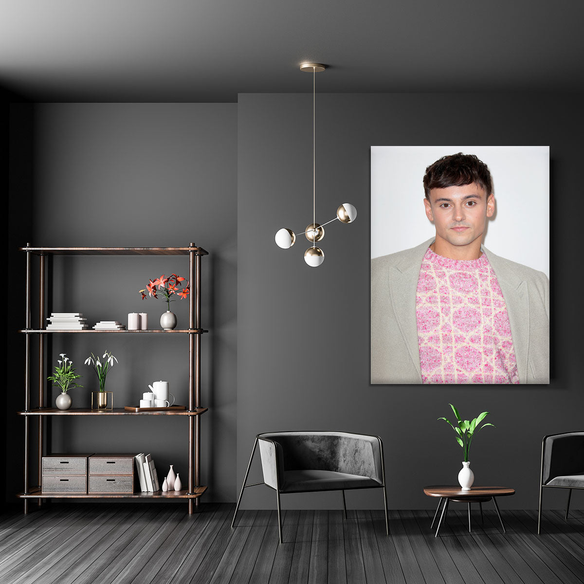 Tom Daley at GQ Men of the Year awards Canvas Print or Poster - Canvas Art Rocks - 5