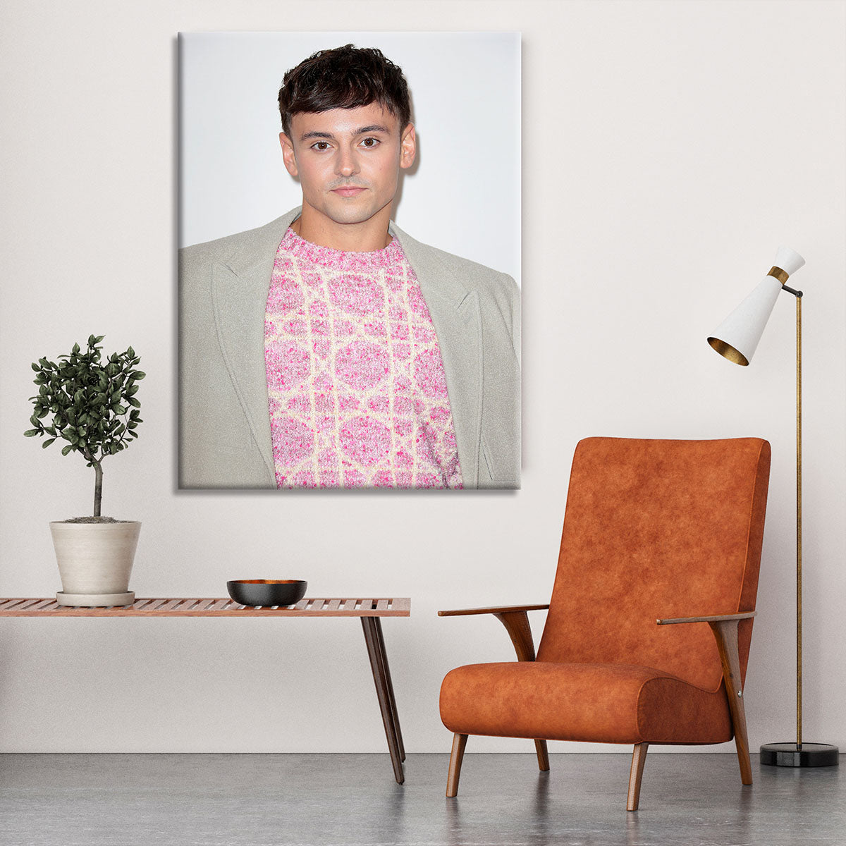 Tom Daley at GQ Men of the Year awards Canvas Print or Poster - Canvas Art Rocks - 6