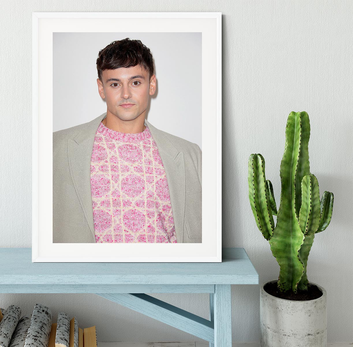 Tom Daley at GQ Men of the Year awards Framed Print - Canvas Art Rocks - 5