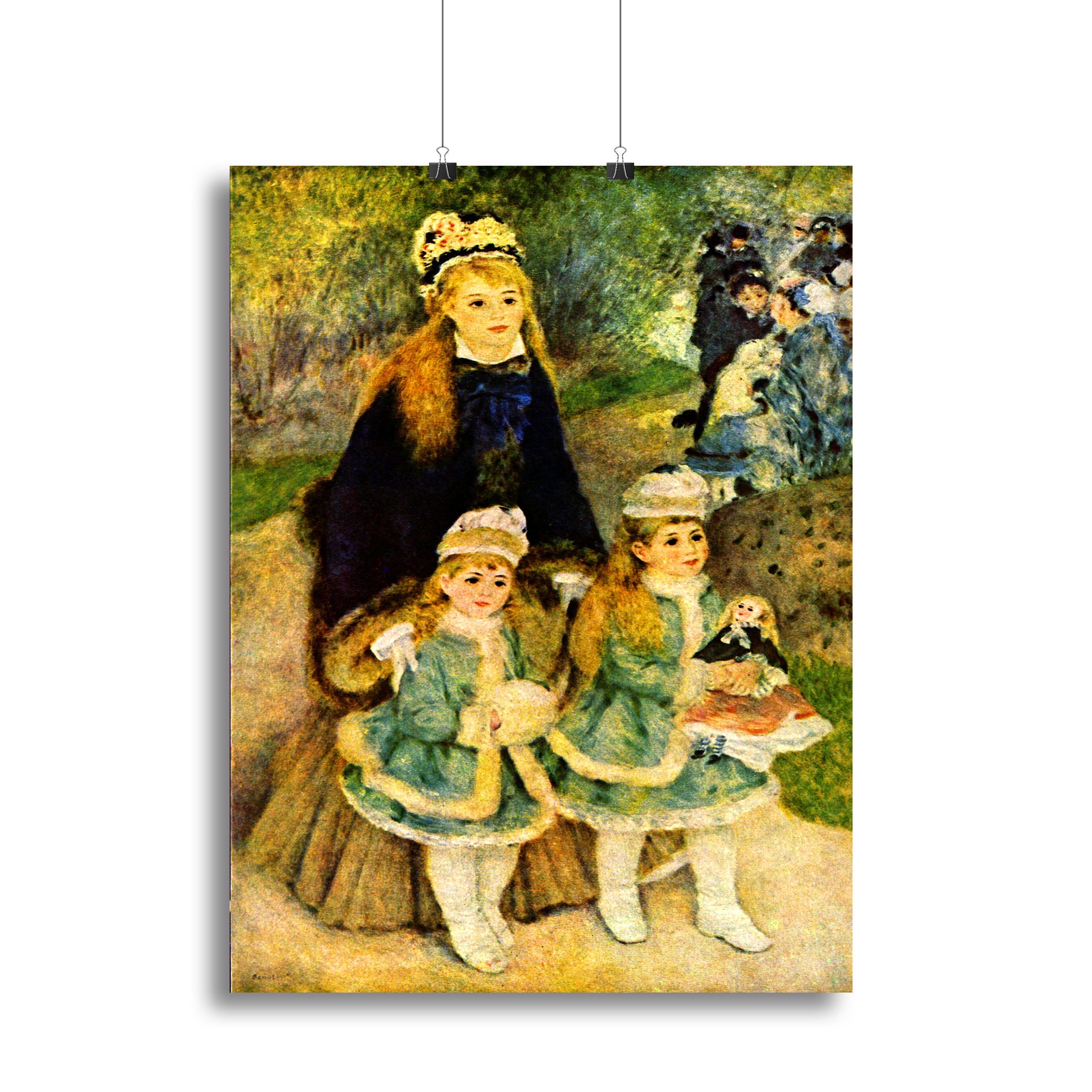 Walk by Renoir Poster - Unframed