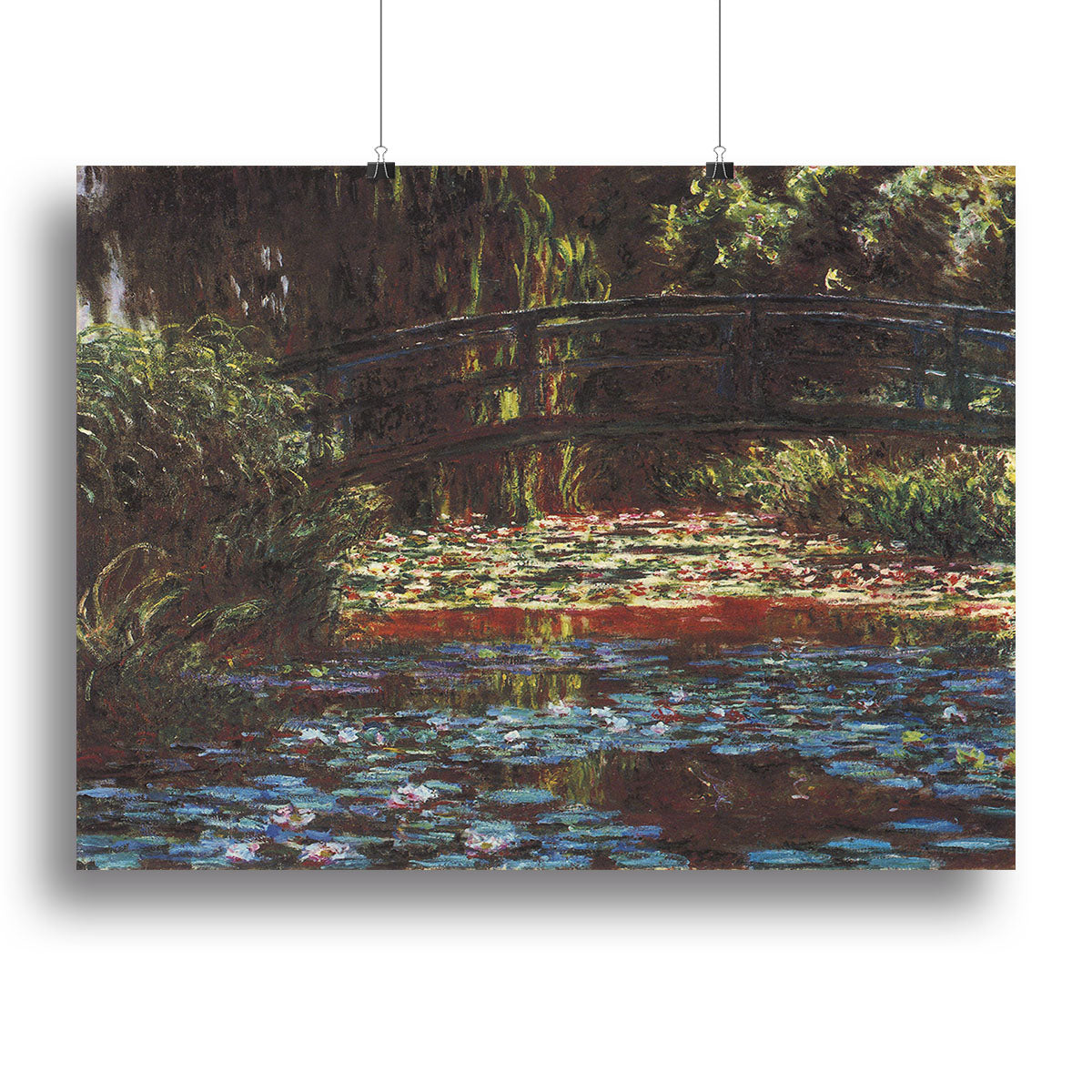 Water Lily Pond 1 by Monet Poster - Unframed