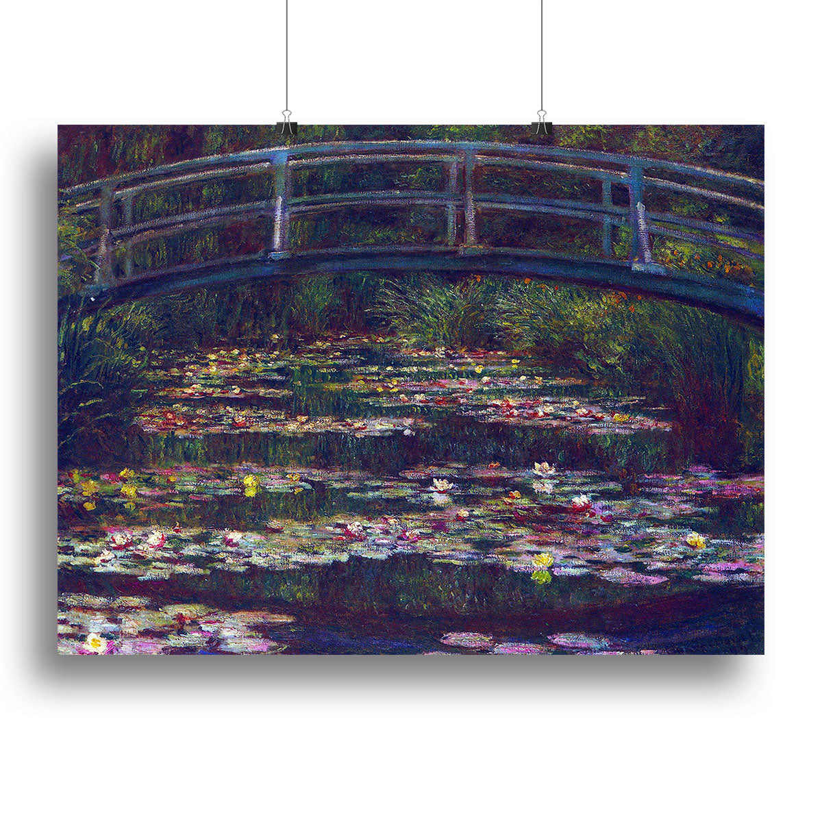 Water Lily Pond 5 by Monet Poster - Unframed