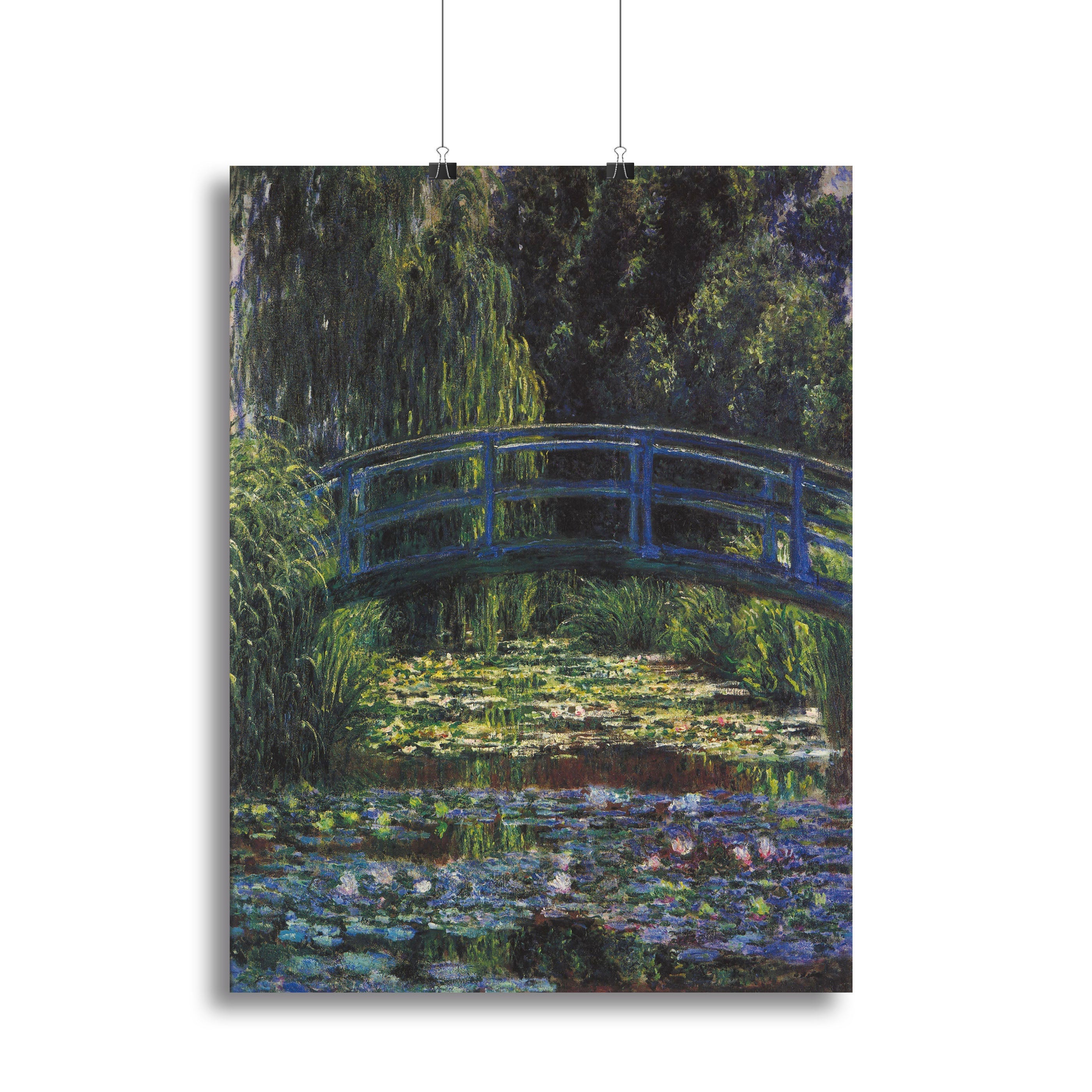 Water Lily Pond 6 by Monet Poster - Unframed