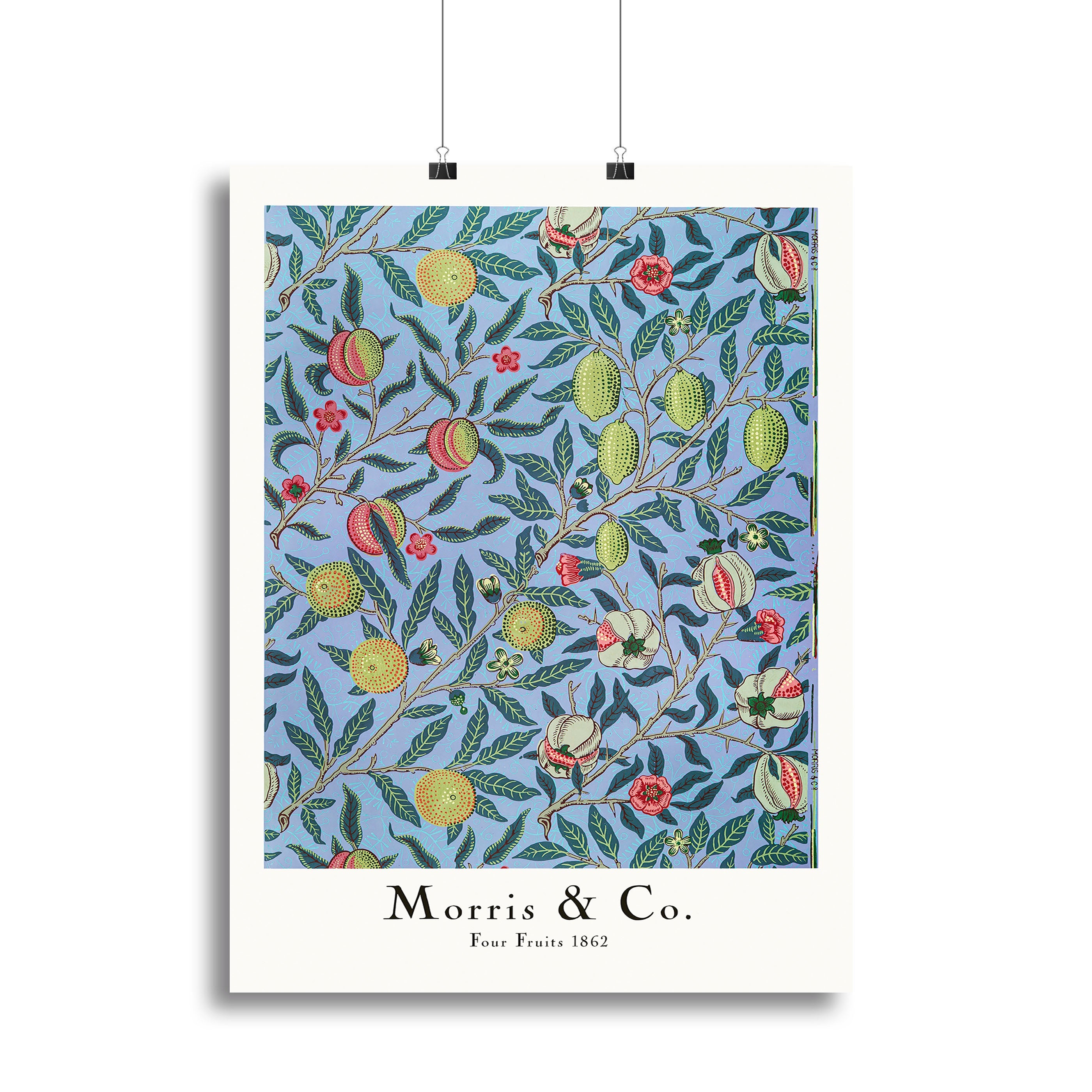 William Morris Four Fruits Poster - Unframed