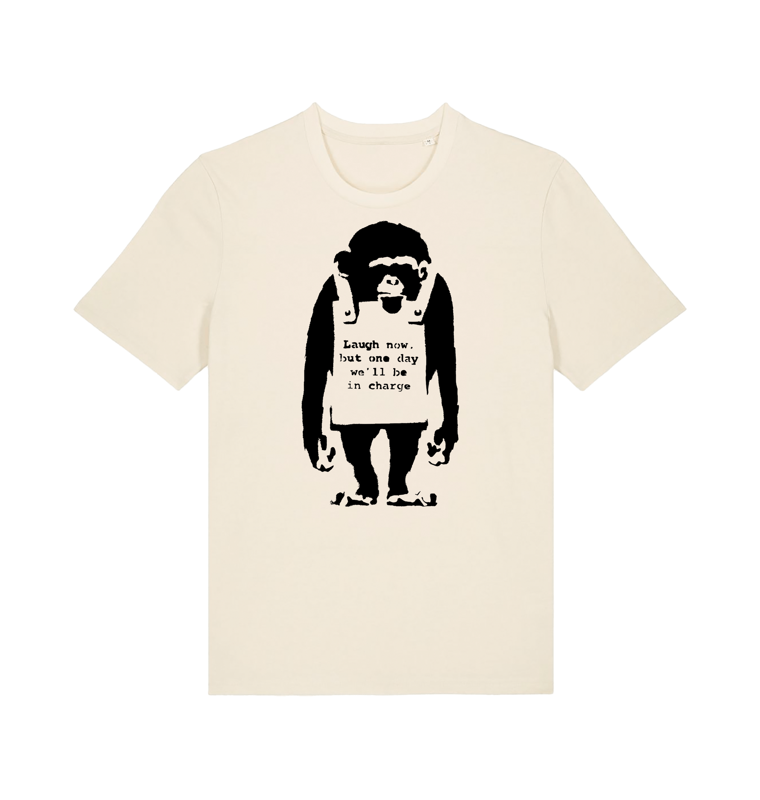 Natural Raw Printed T-shirt Front