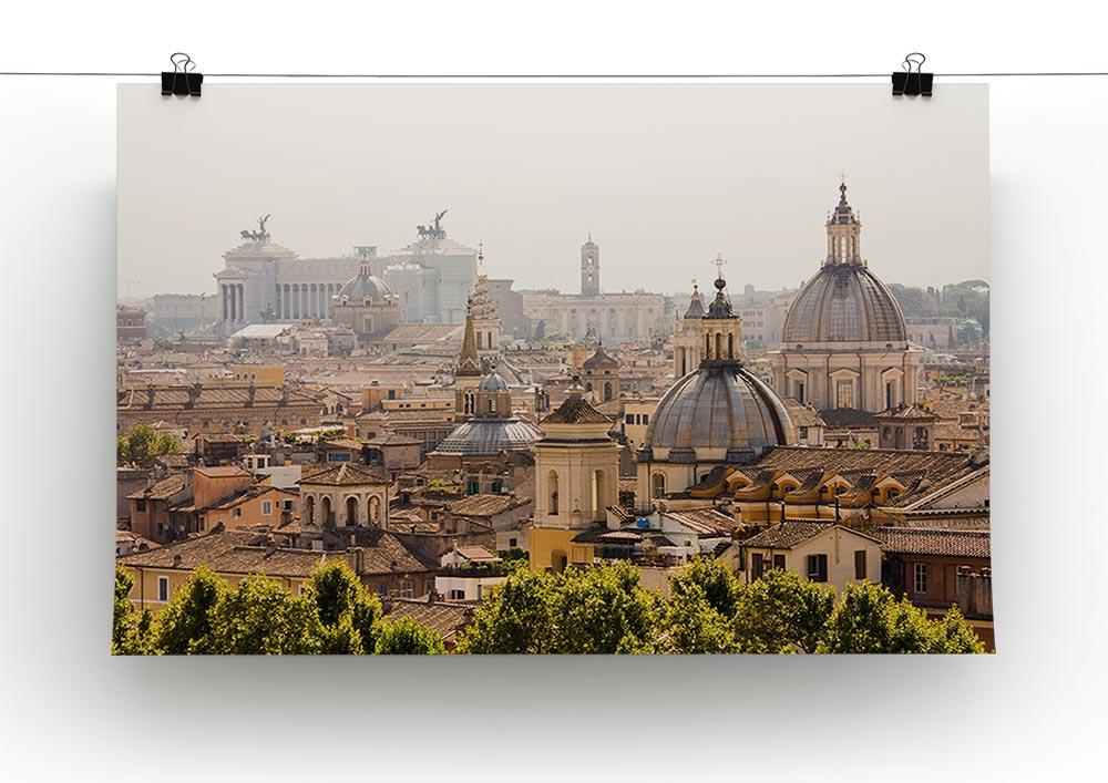 monument and several domes Poster - Unframed