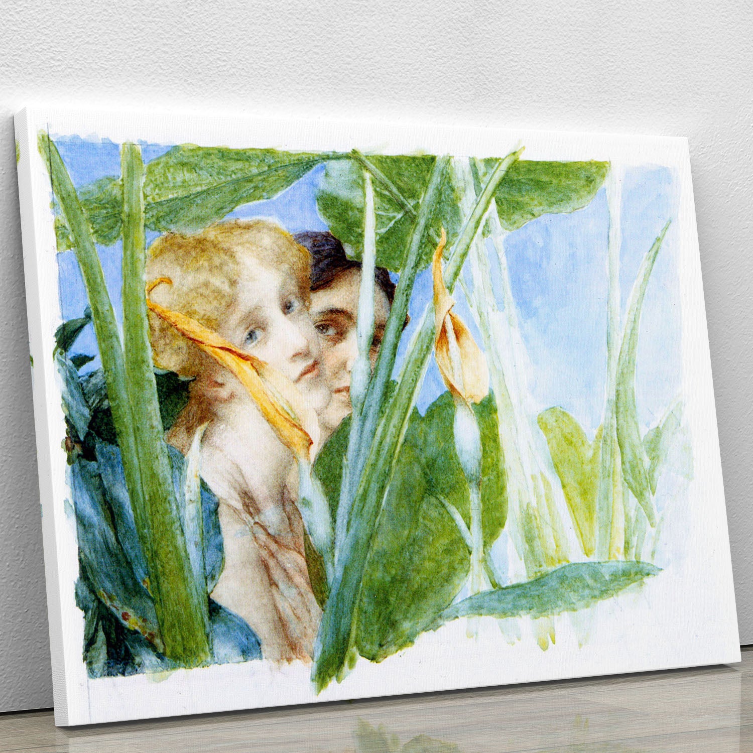 A beautiful flowe by Alma Tadema Canvas Print or Poster - Canvas Art Rocks - 1