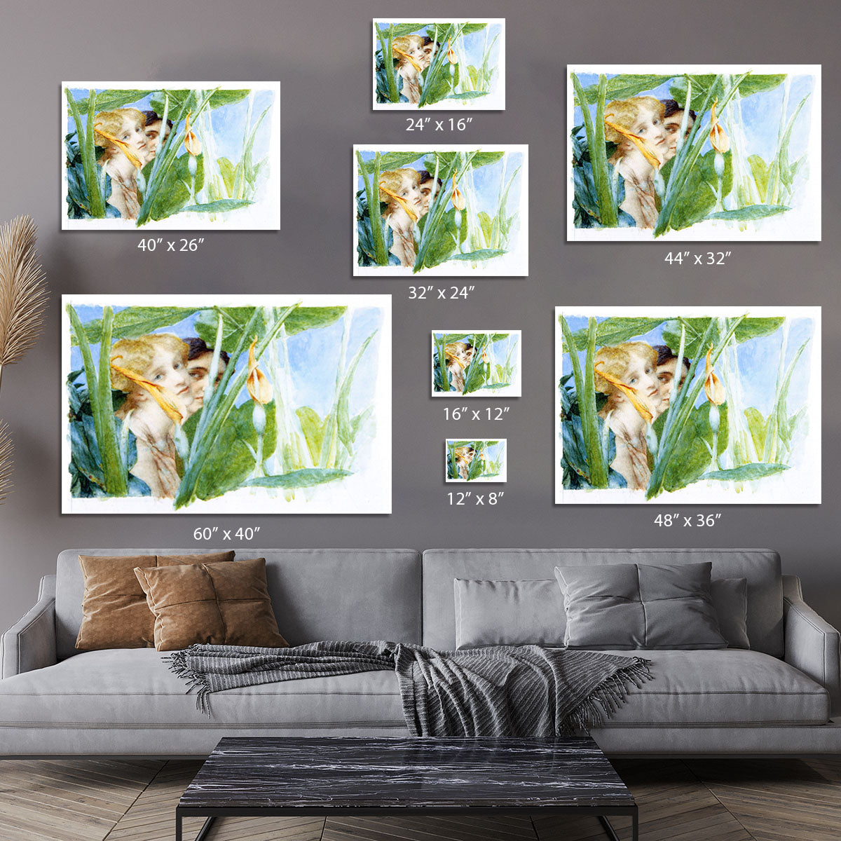 A beautiful flowe by Alma Tadema Canvas Print or Poster - Canvas Art Rocks - 7