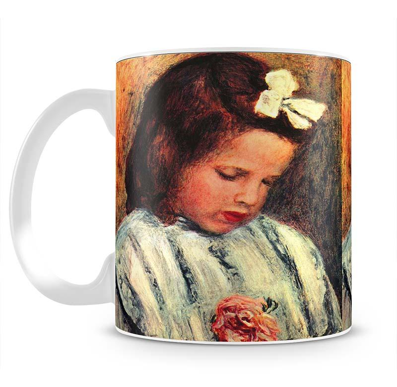 A reading girl by Renoir Mug - Canvas Art Rocks - 2