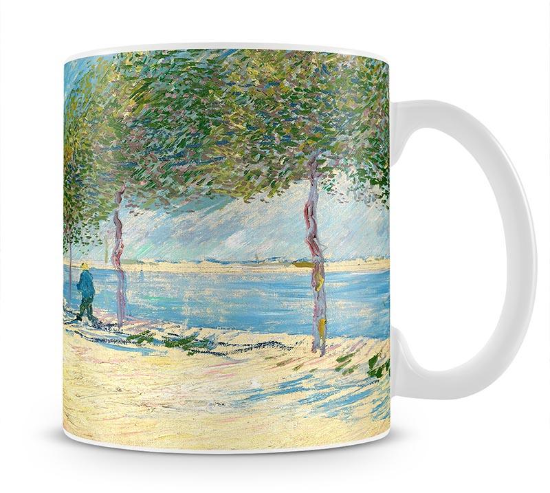 Along the Seine by Van Gogh Mug - Canvas Art Rocks - 1