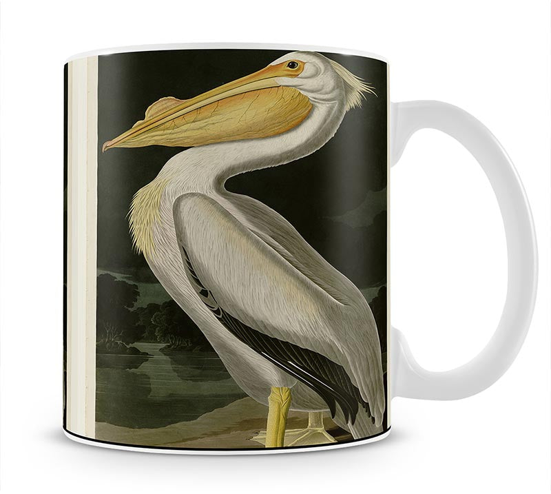 American White Pelican by Audubon Mug - Canvas Art Rocks - 1