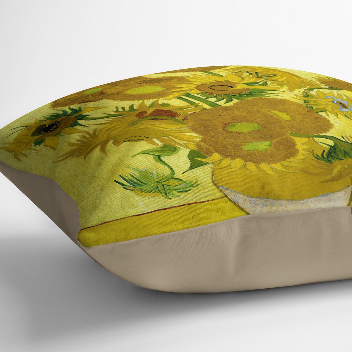 Another vase of sunflowers Cushion