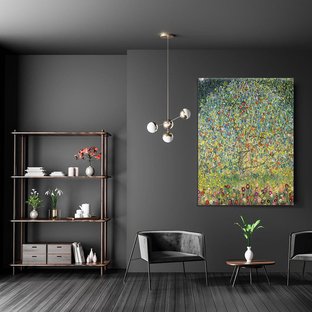 Apple Tree by Klimt Canvas Print or Poster - Canvas Art Rocks - 5