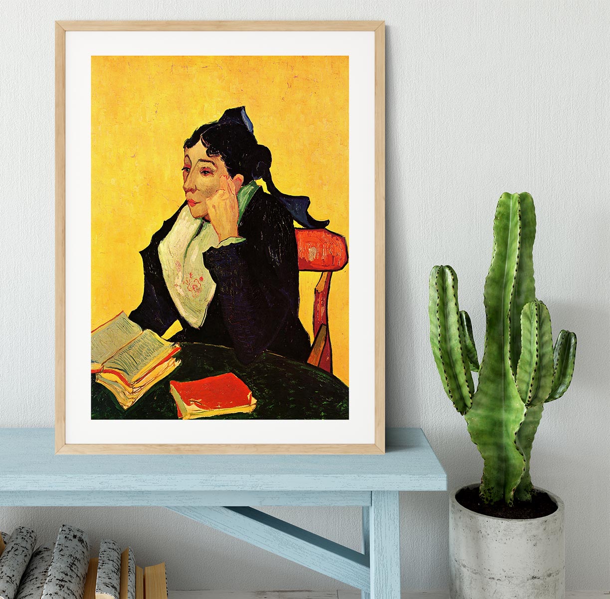 Arlesienne by Van Gogh Framed Print - Canvas Art Rocks - 3
