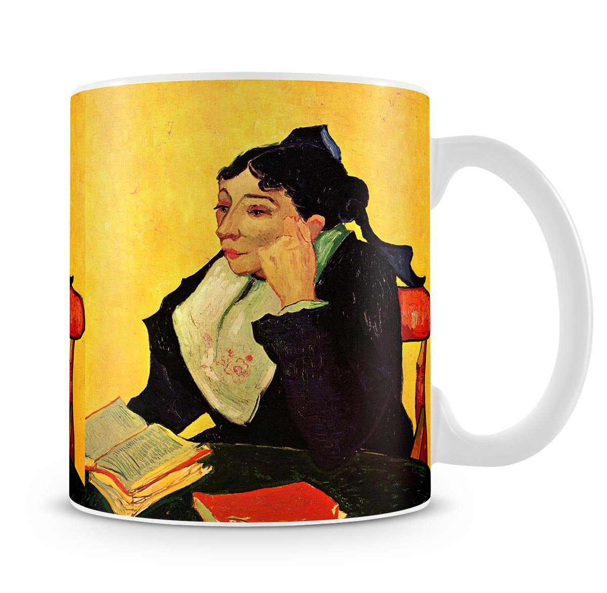 Arlesienne by Van Gogh Mug - Canvas Art Rocks - 4