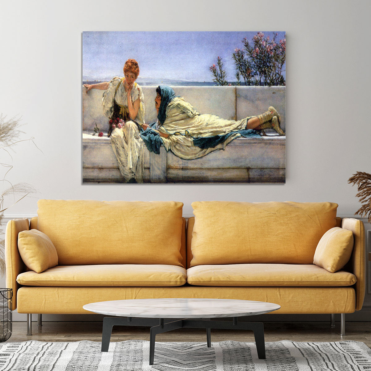 Asking by Alma Tadema Canvas Print or Poster - Canvas Art Rocks - 4