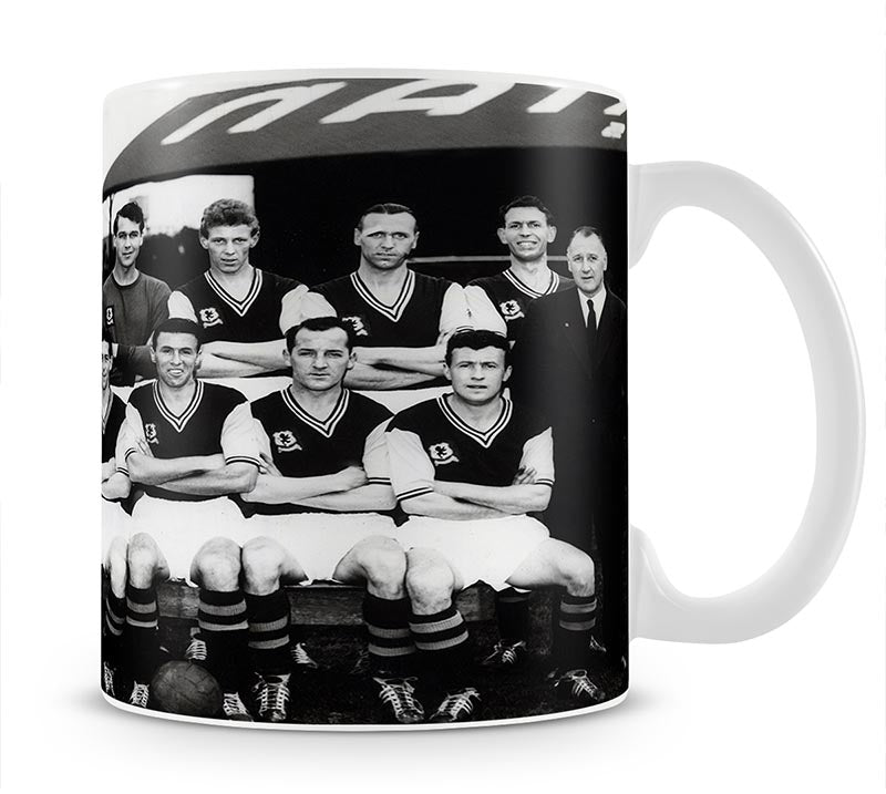 Aston Villa Football Club Team Photo 1957 Mug - Canvas Art Rocks - 1