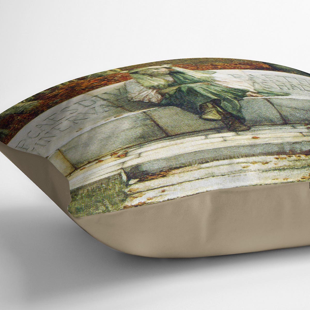 Autumn detail by Alma Tadema Cushion - Canvas Art Rocks - 2