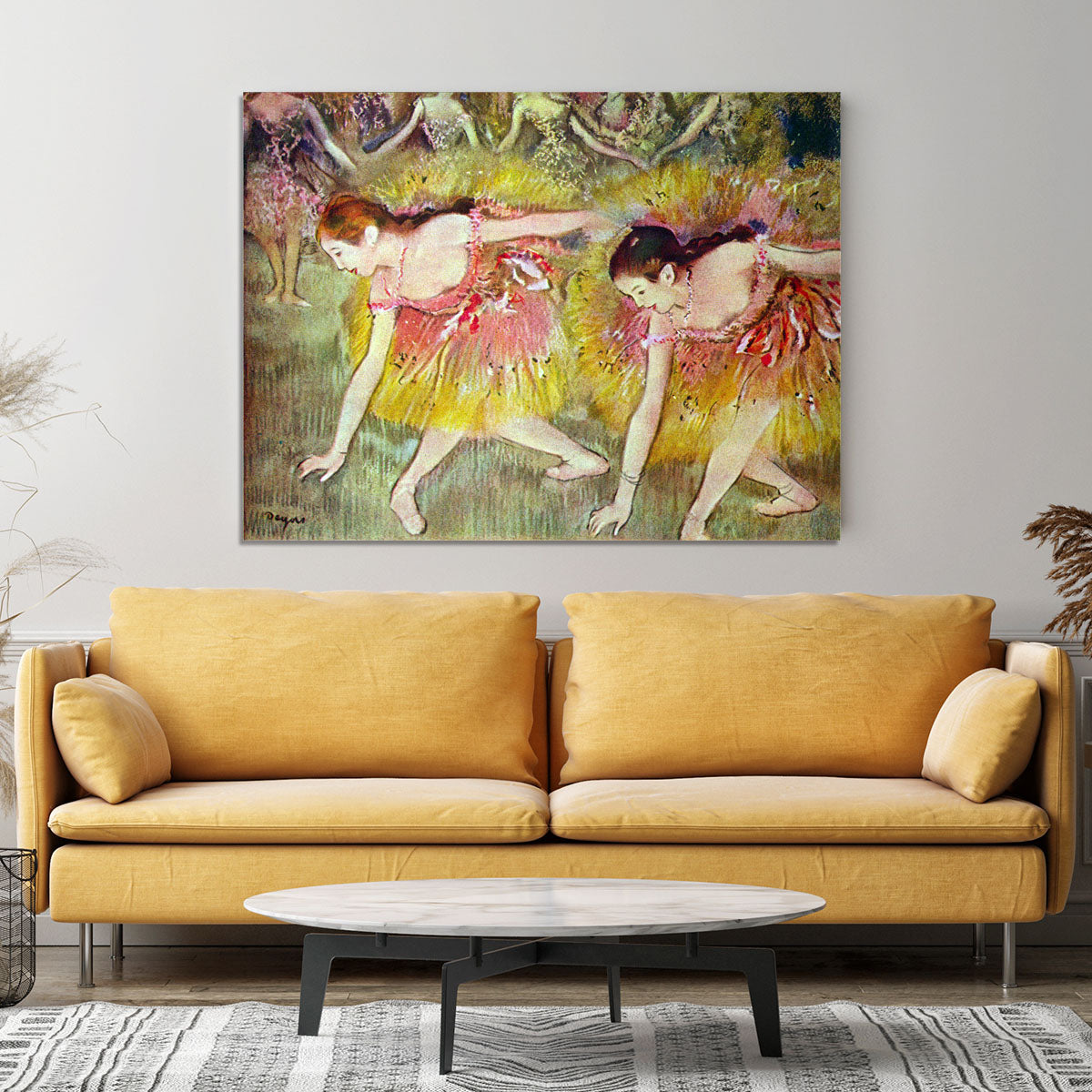 Ballet dancers by Degas Canvas Print or Poster - Canvas Art Rocks - 4