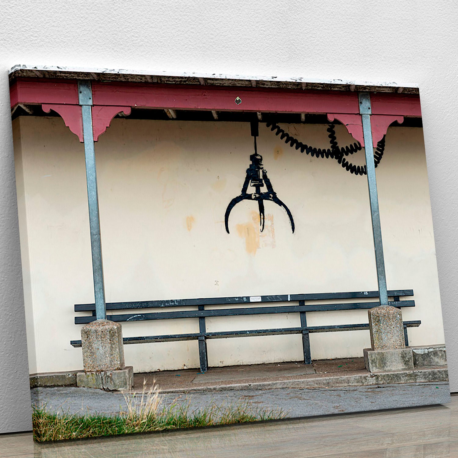 Banksy Amusement Arcade Crane Canvas Print or Poster - Canvas Art Rocks - 1