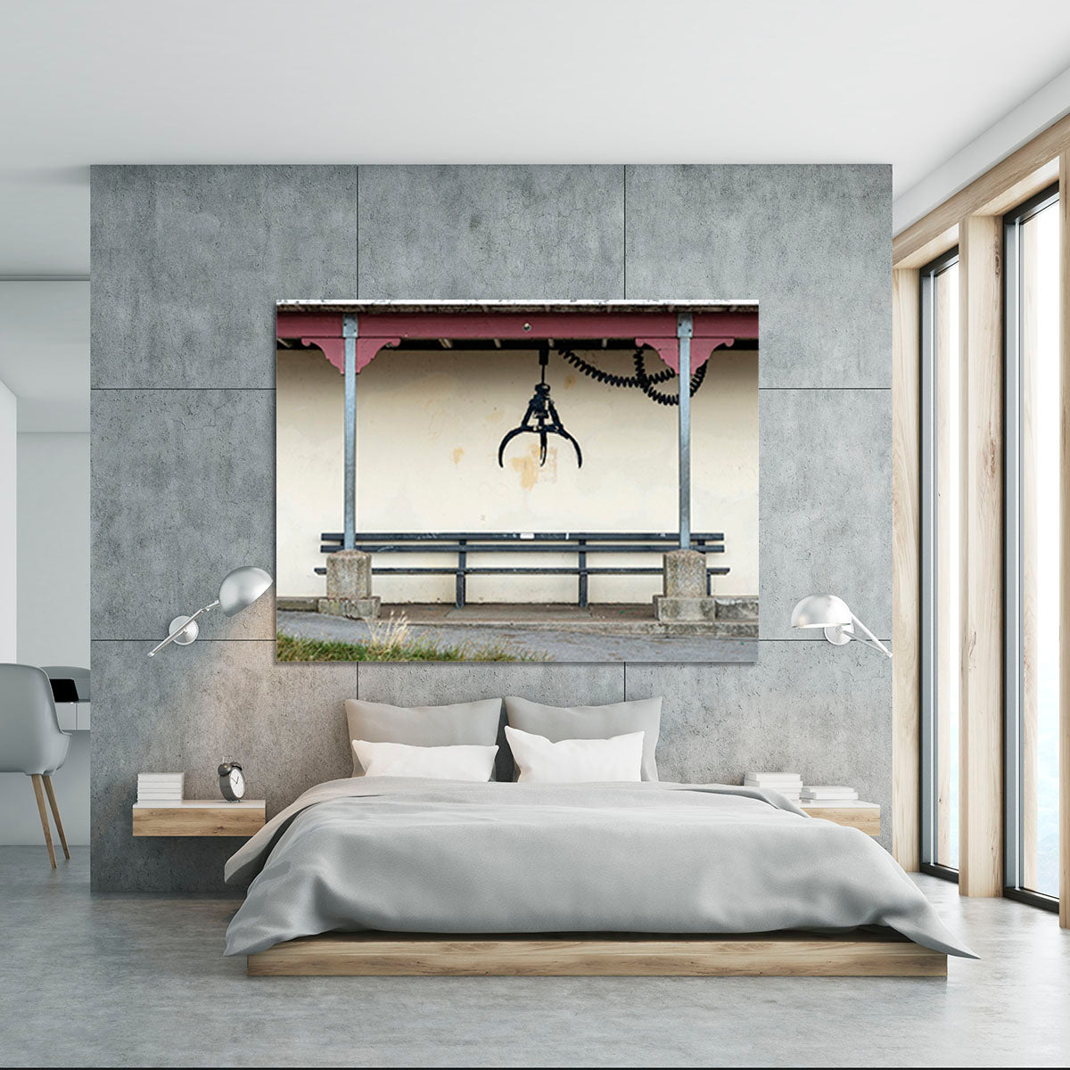 Banksy Amusement Arcade Crane Canvas Print or Poster - Canvas Art Rocks - 5