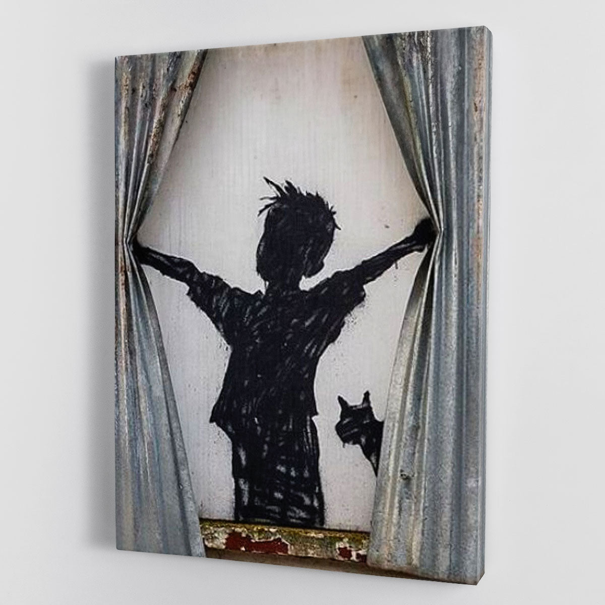 Banksy Derelict Farmhouse Canvas Print or Poster - Canvas Art Rocks - 1