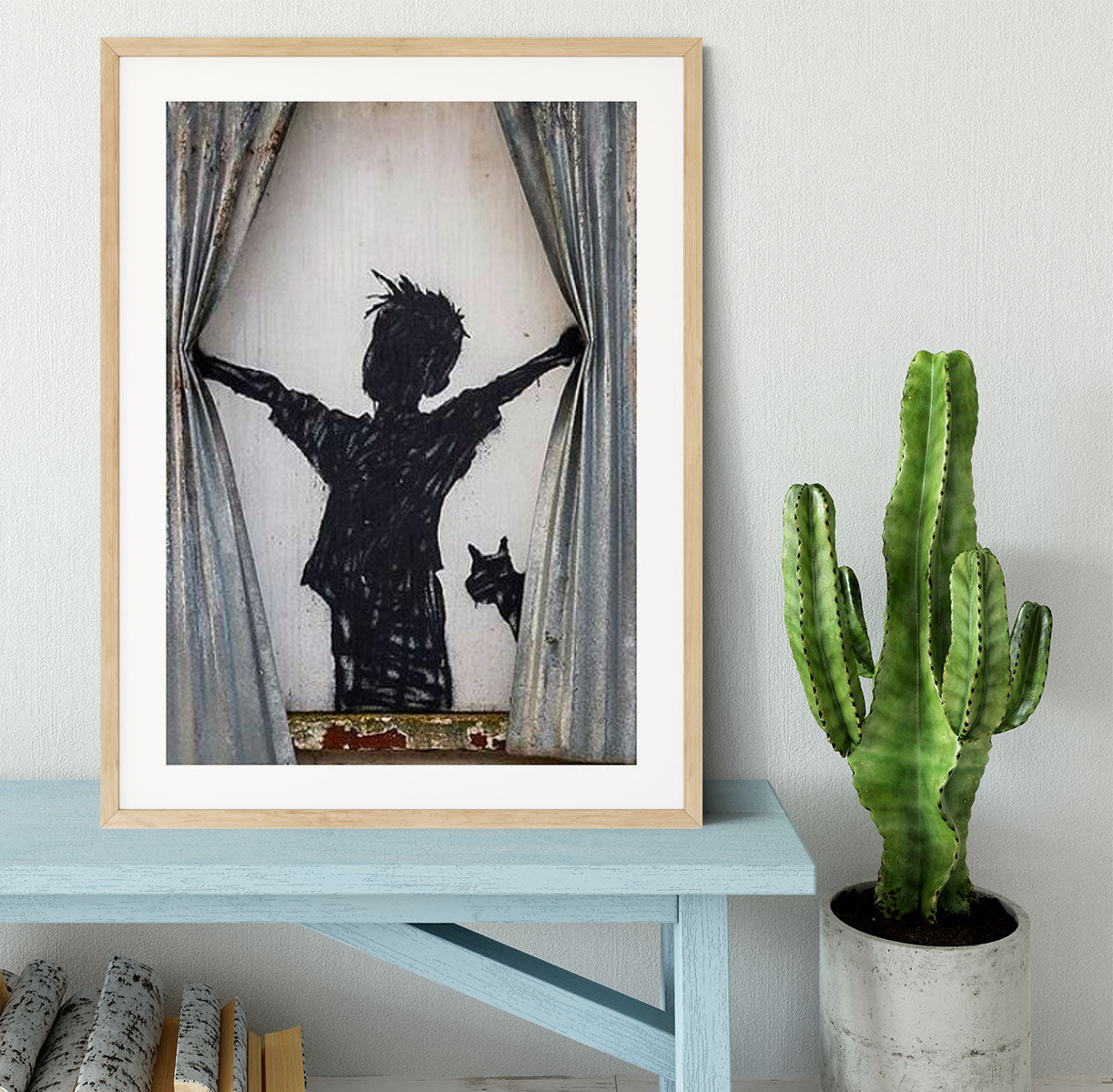 Banksy Derelict Farmhouse Framed Print - Canvas Art Rocks - 3