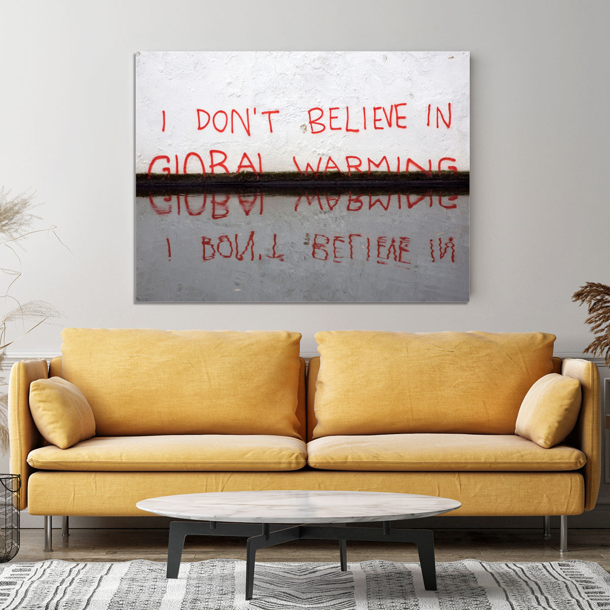 Banksy Global Warming Canvas Print or Poster - Canvas Art Rocks - 4