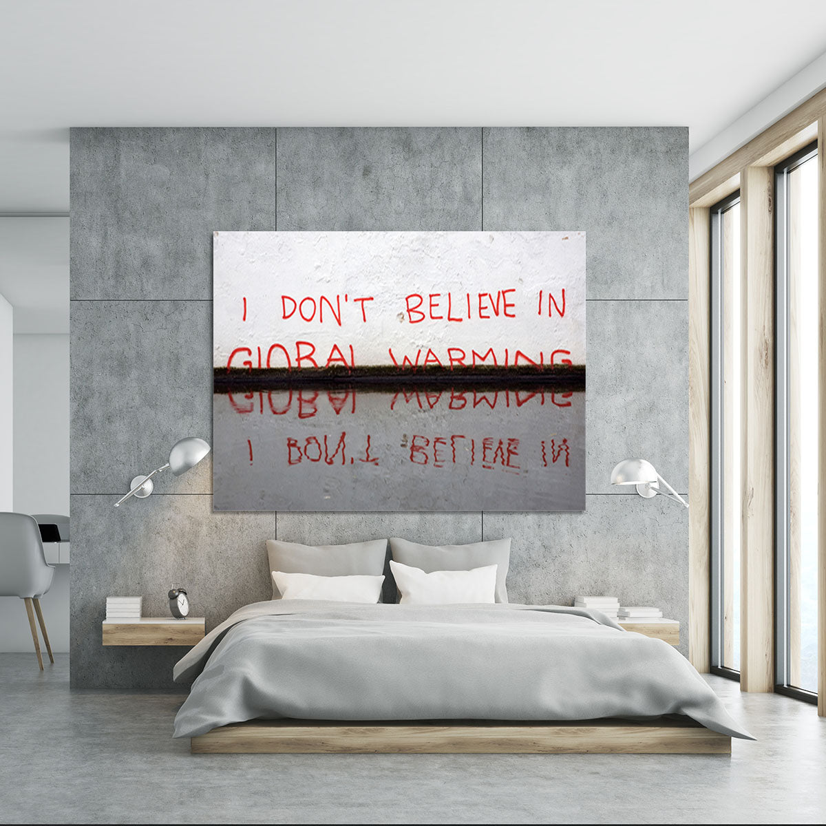 Banksy Global Warming Canvas Print or Poster - Canvas Art Rocks - 5