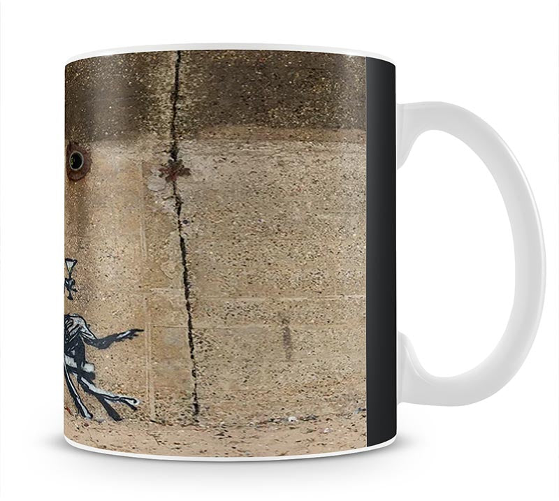 Banksy Great British Spraycation Mug - Canvas Art Rocks - 1