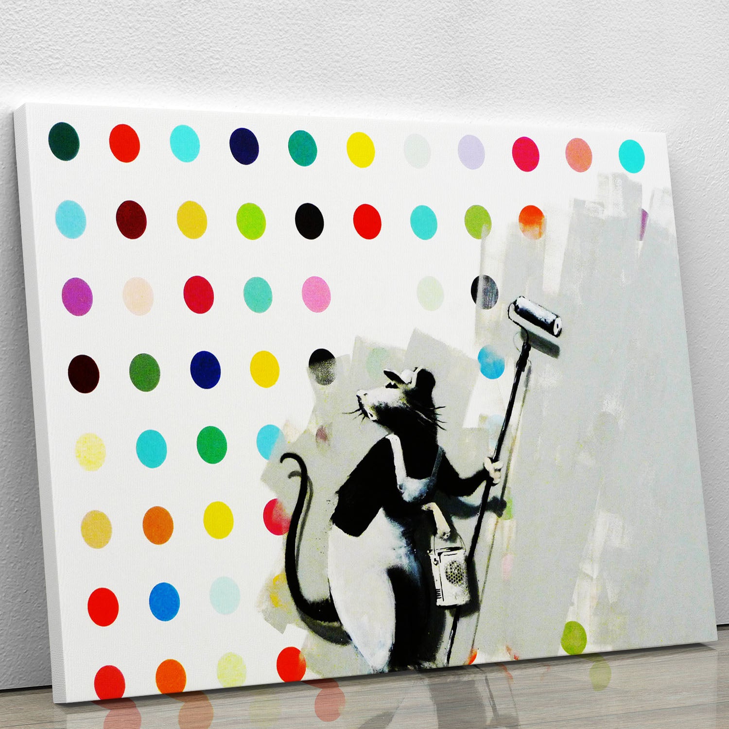 Banksy LSD Damien Hirst Canvas Print or Poster - Canvas Art Rocks - 1