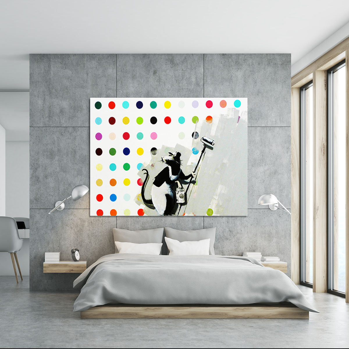 Banksy LSD Damien Hirst Canvas Print or Poster - Canvas Art Rocks - 5