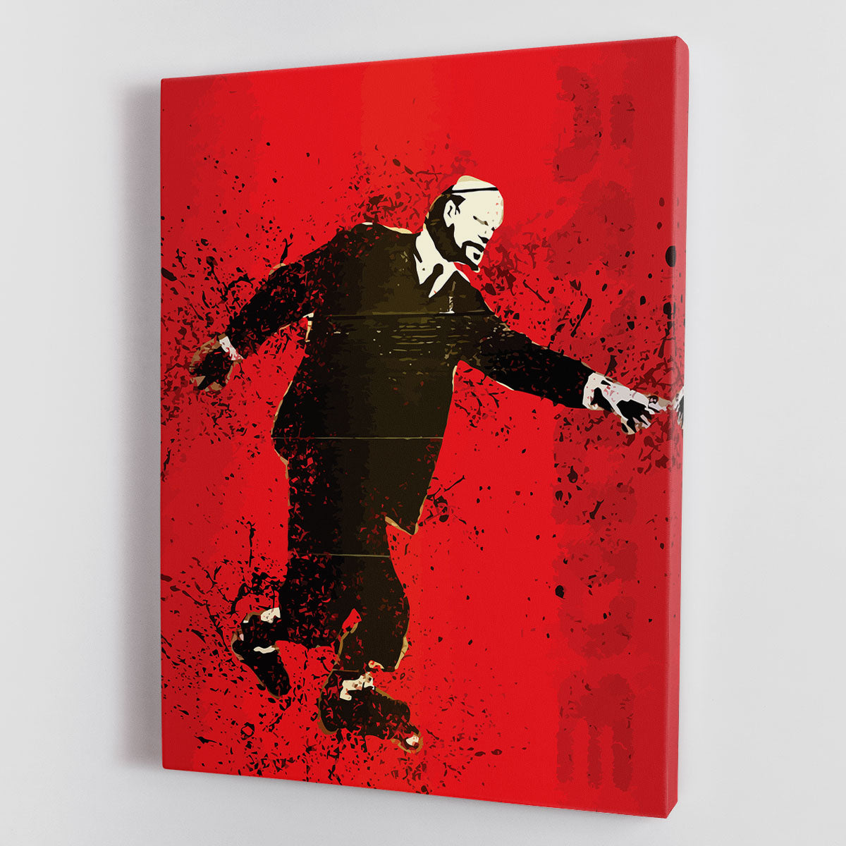 Banksy Lenin on Roller Blades Canvas Print or Poster - Canvas Art Rocks - 1