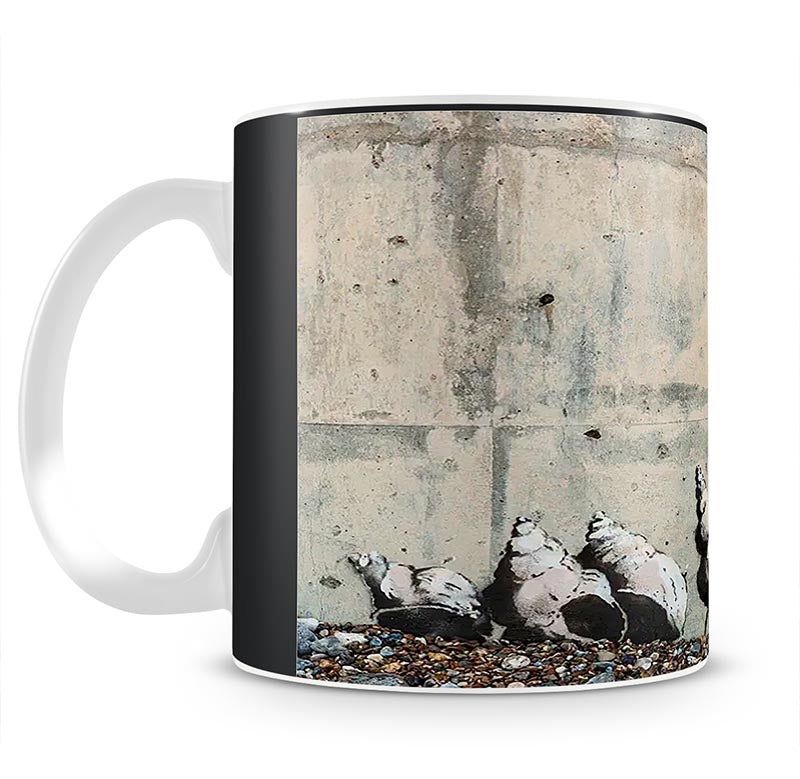 Banksy Luxury Rentals Only Mug - Canvas Art Rocks - 1