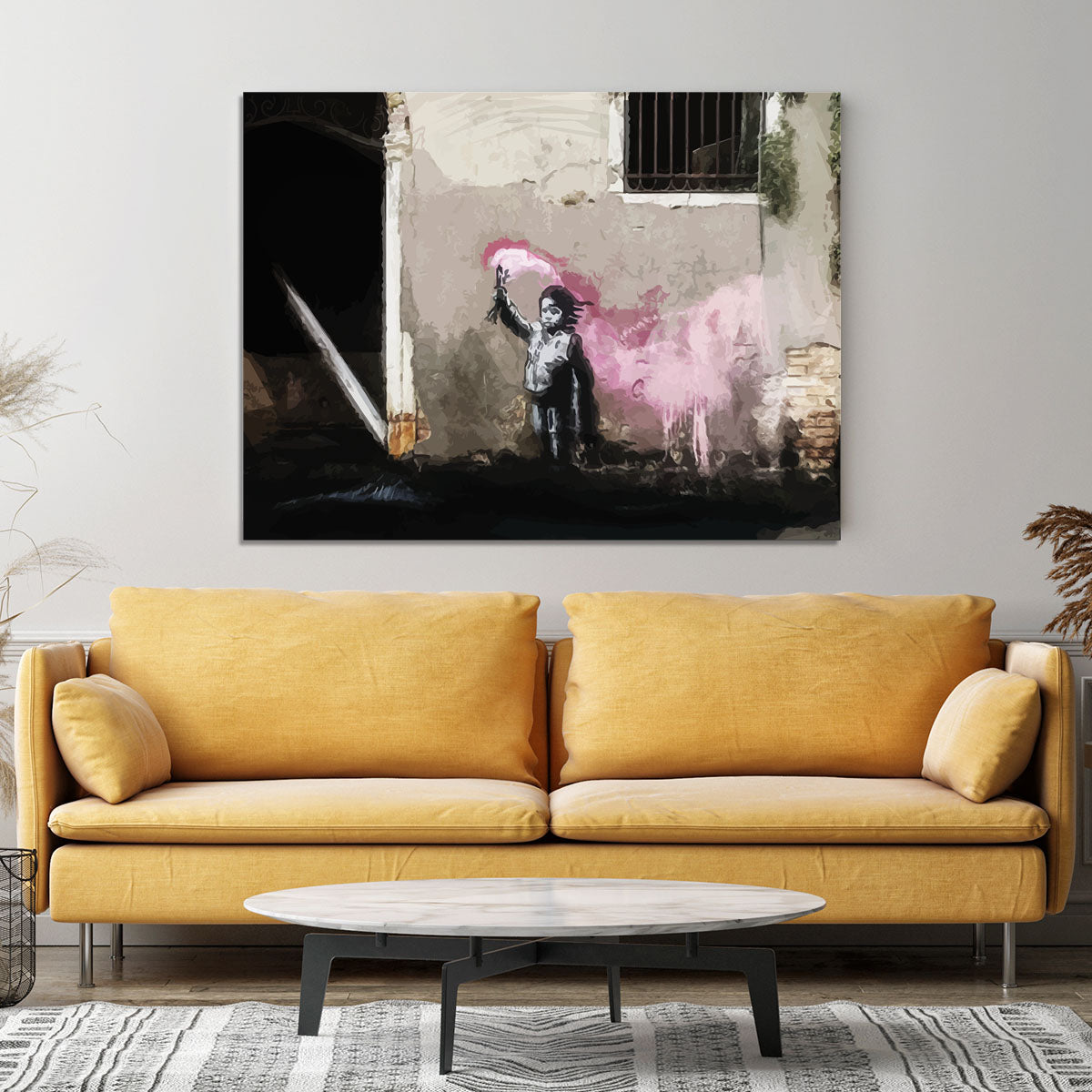 Banksy Migrant Child Venice Canvas Print or Poster - Canvas Art Rocks - 4