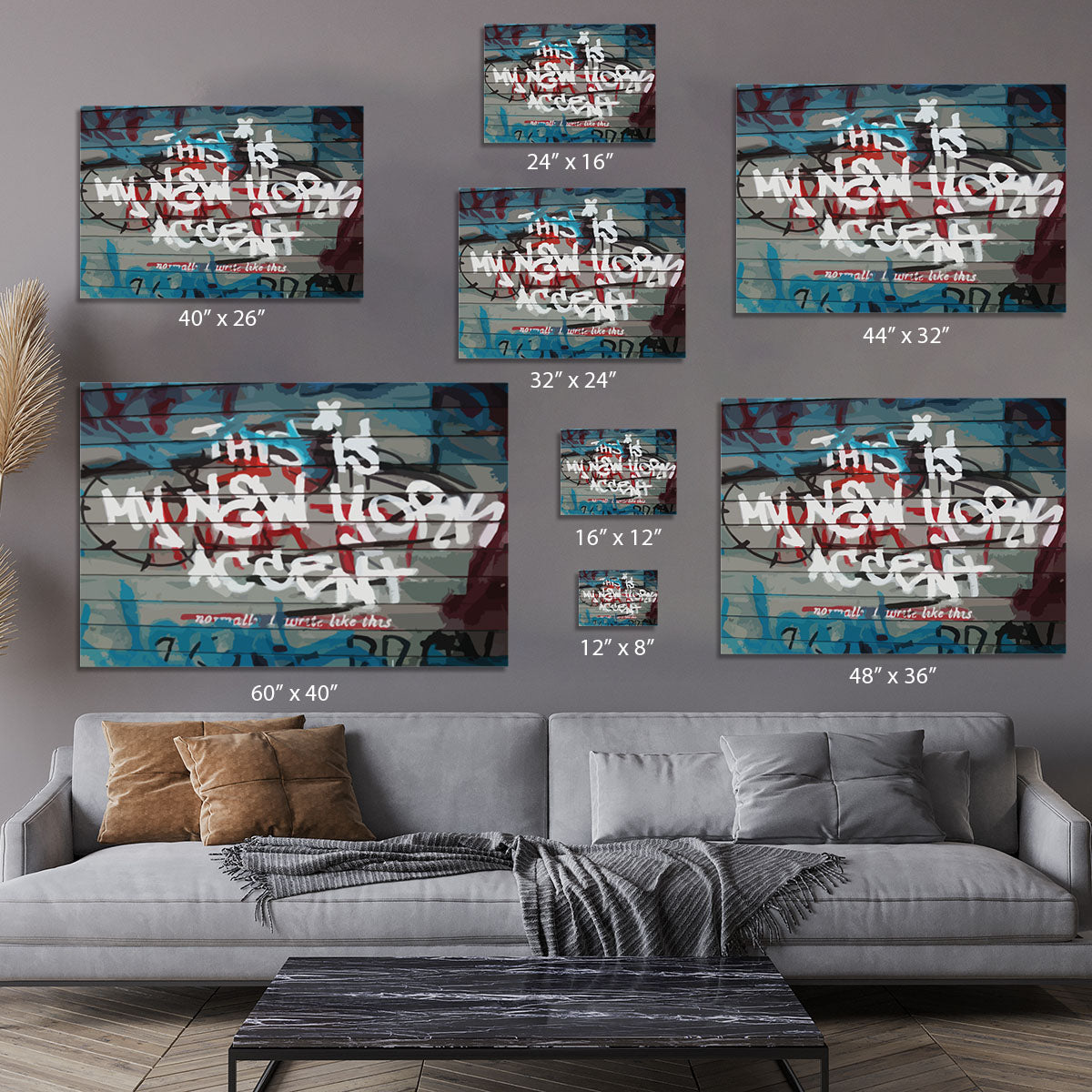 Banksy New York Accent Canvas Print or Poster - Canvas Art Rocks - 7
