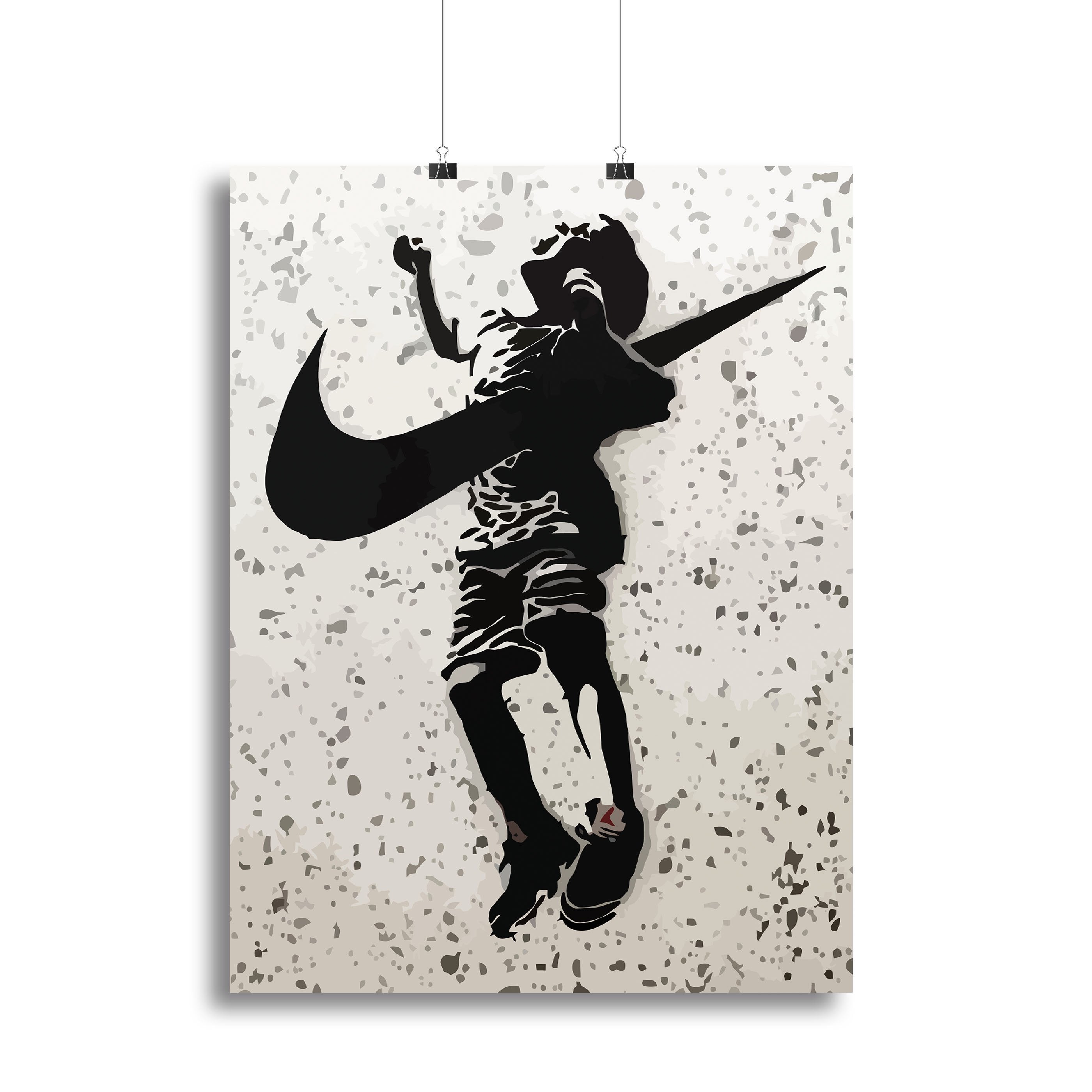 Banksy Nike Canvas Print or Poster