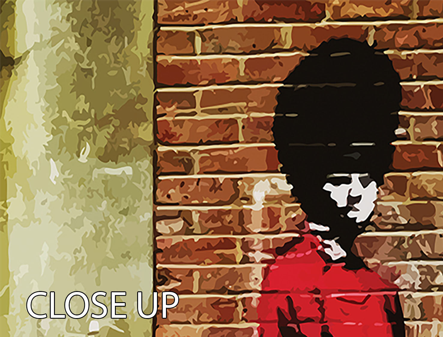 Banksy Pissing London Soldier 3 Split Panel Canvas Print - Canvas Art Rocks - 3