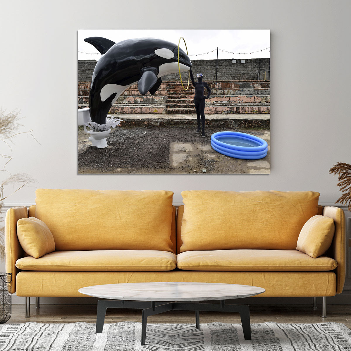 Banksy Seaworld Canvas Print or Poster - Canvas Art Rocks - 4