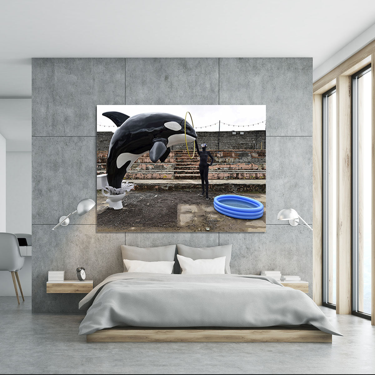 Banksy Seaworld Canvas Print or Poster - Canvas Art Rocks - 5